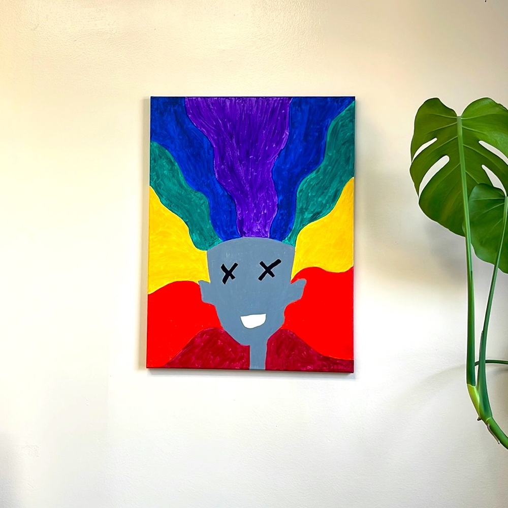 Acrylic painting by LongLostLeaLew